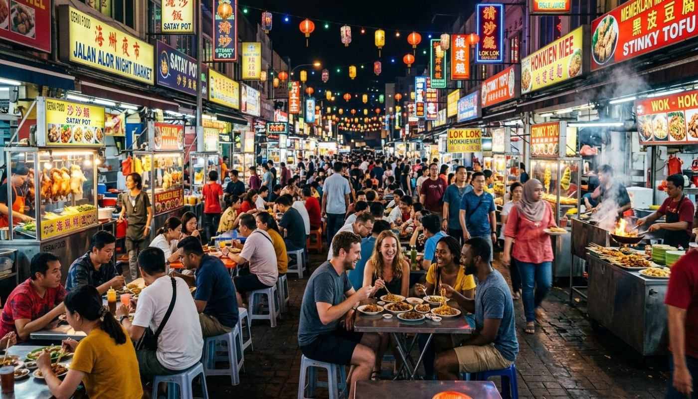 Exploring Unique Asian Dining Experiences On A Popular Street